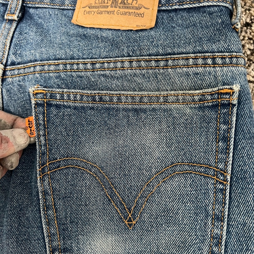 Vintage orange tab Levi's Relaxed Fit Denim Jeans